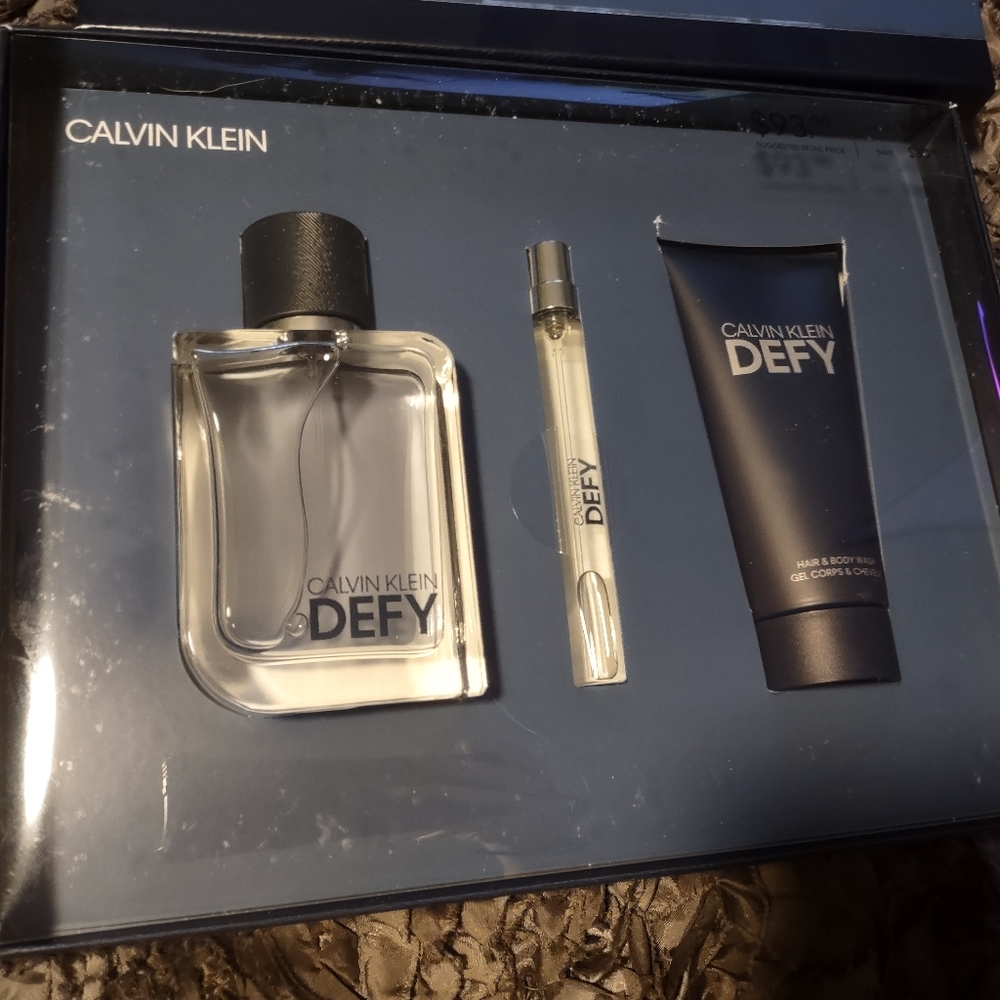 BNIB Calvin Klein Defy Eau de Toilette 100ml Giftset
